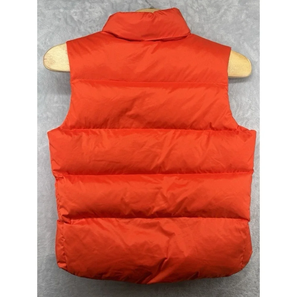 Ralph Lauren‎ RLX Down Sleeveles Vest Orange Men's Size Large L EUC